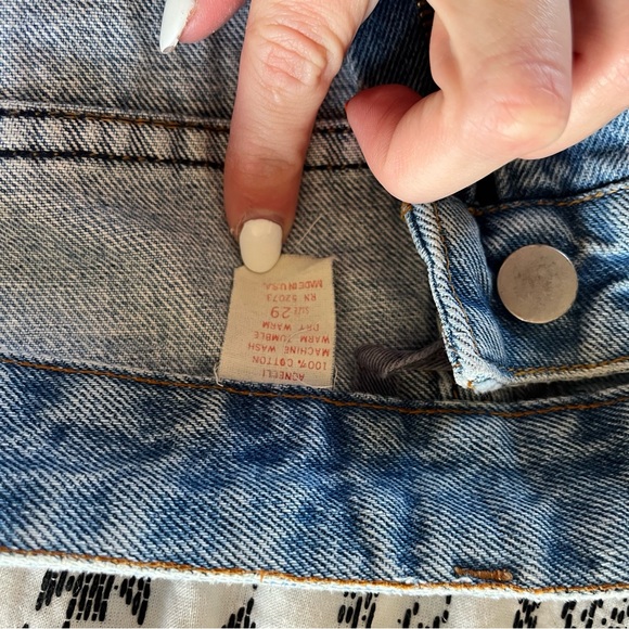 VINTAGE CHRISTIAN AGNELLI WESTERN denim size 2 - Picture 8 of 8
